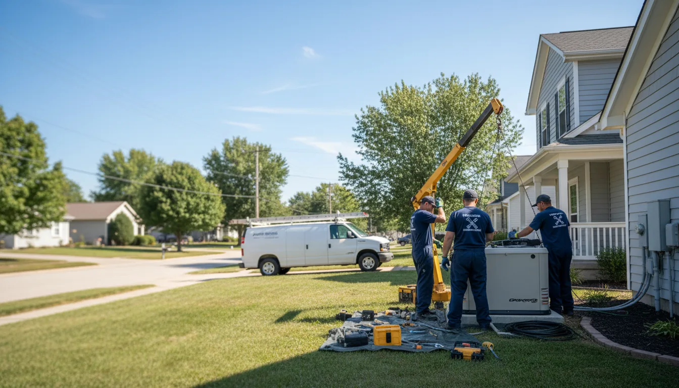 Generator Installation in Iowa, LA near me